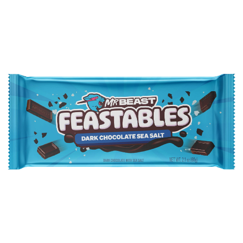 Feastables MrBeast Chocolate Sea Salt Bar 1ct