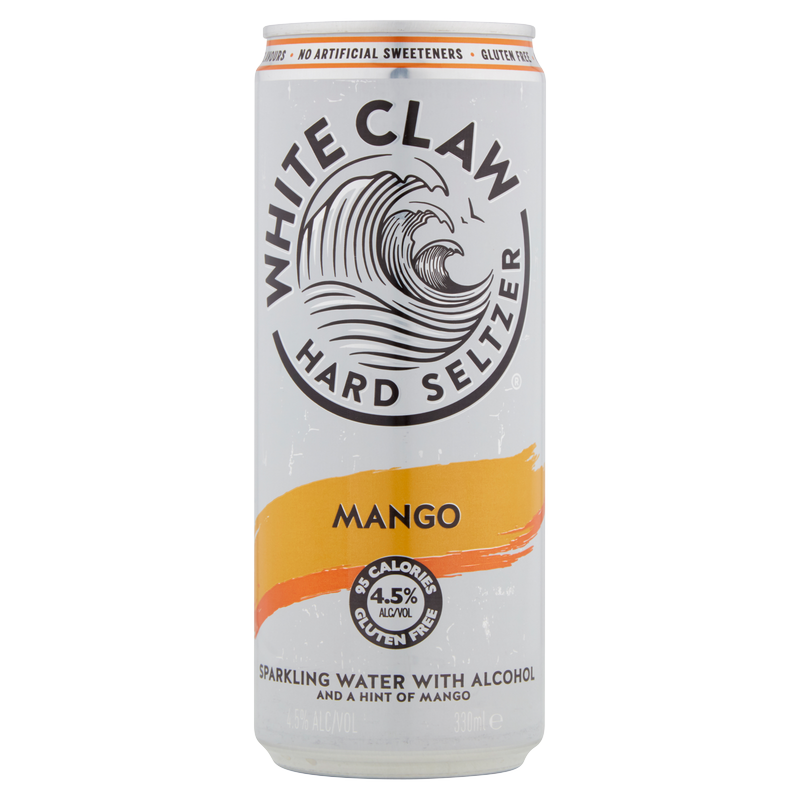 White Claw Mango Hard Seltzer, 330ml