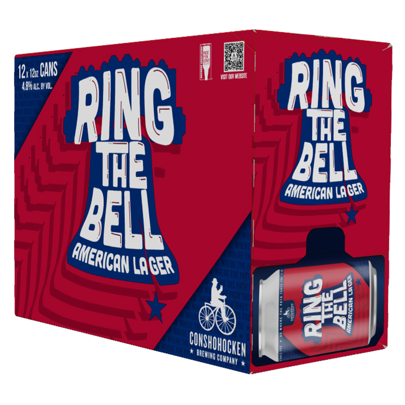 Conshohocken Ring the Bell American Lager 12pk 12oz Can 4.8% ABV