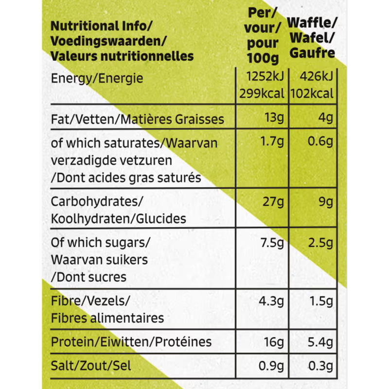 Griddle High Protein Toaster Waffles, 200g