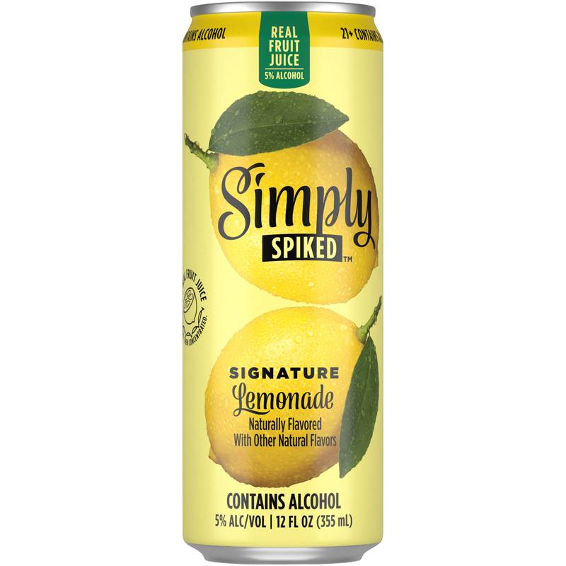 Simply Spiked Signature Lemonade 6pk 12oz Can 5% ABV