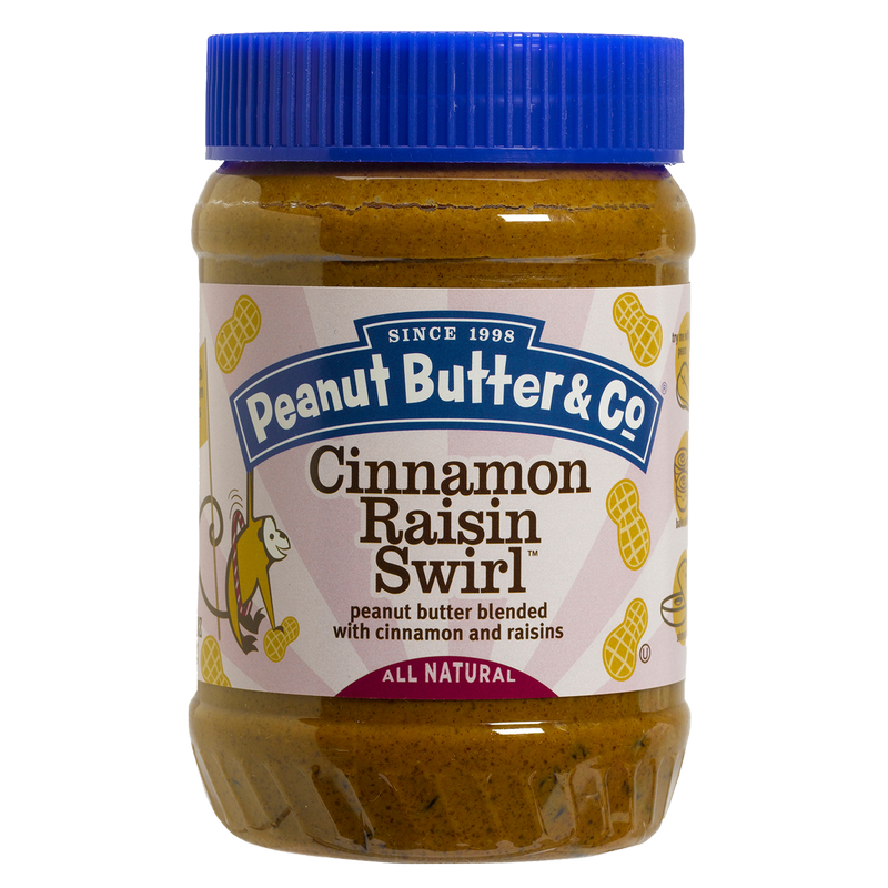 All Natural Cinnamon Raisin Swirl Peanut Butter