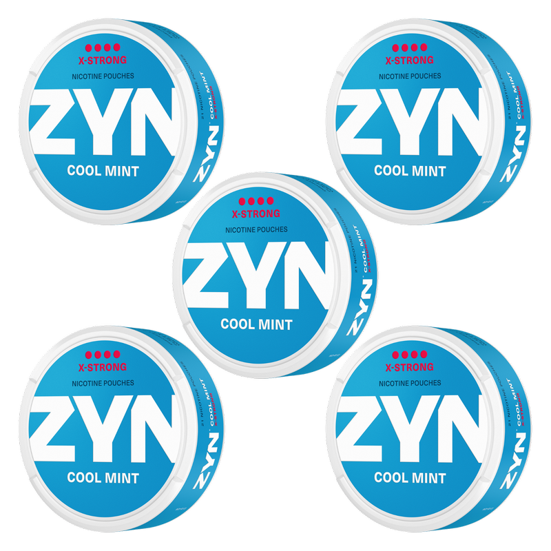 ZYN Cool Mint X Strong 11mg, 5 x 21pcs