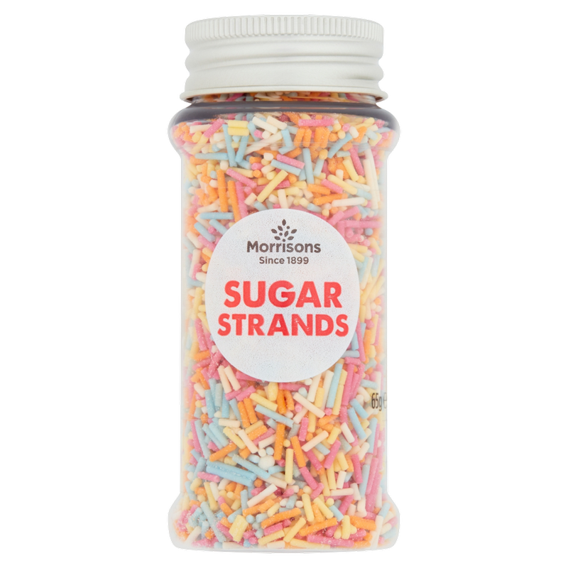 Morrisons Sugar Strands Sprinkles, 65g