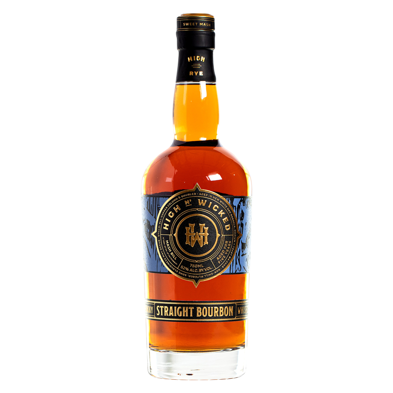 High N' Wicked Straight Bourbon 750ml (104 proof)