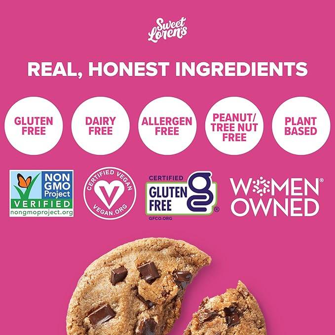 Sweet Loren's Gluten Free & Vegan Chocolate Chunk Cookie Dough - 12oz