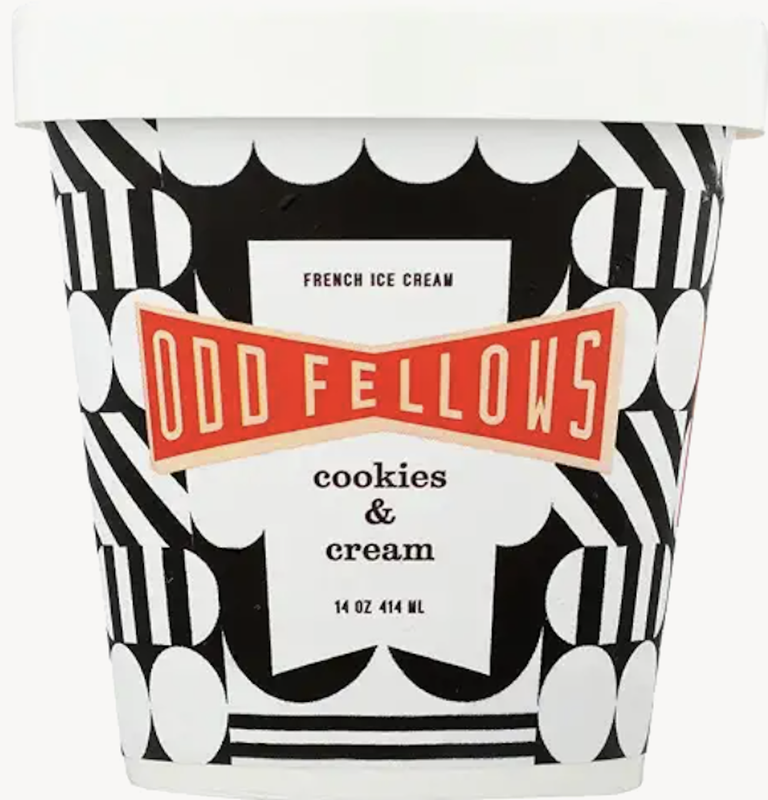 Oddfellows Cookies & Cream Ice Cream 14oz