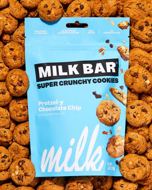 Milk Bar Crunchies Pretzel-y Chocolate Chip Cookies 4.5oz