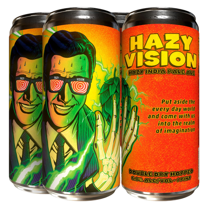 Paperback Brewing Hazy Vision IPA 4pk 16oz