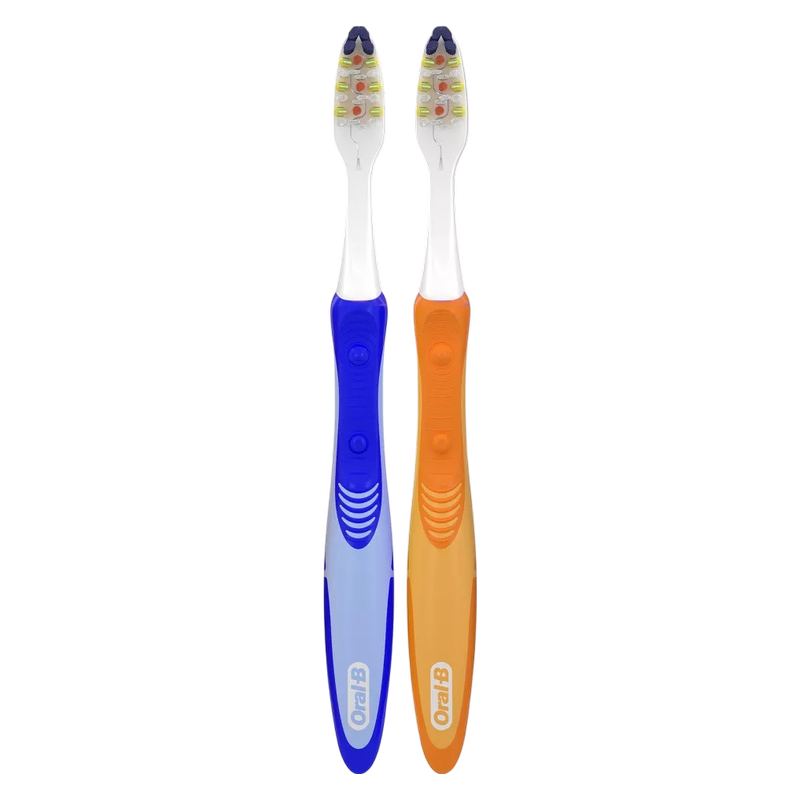 Oral-B Pro-Health Pulsar Battery Powered Medium Bristles Toothbrush, 2ct