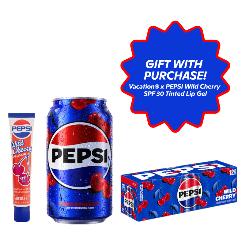 Pepsi Wild Cherry 12pk + Gift With Purchase!