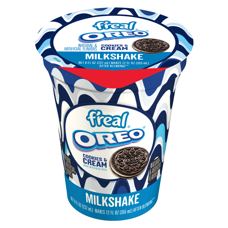 F'Real Oreo Cookies & Cream Blend It Yourself Milkshake 8oz