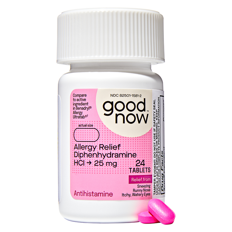 Goodnow Allergy Relief Diphenhydramine HCl 24 tablets