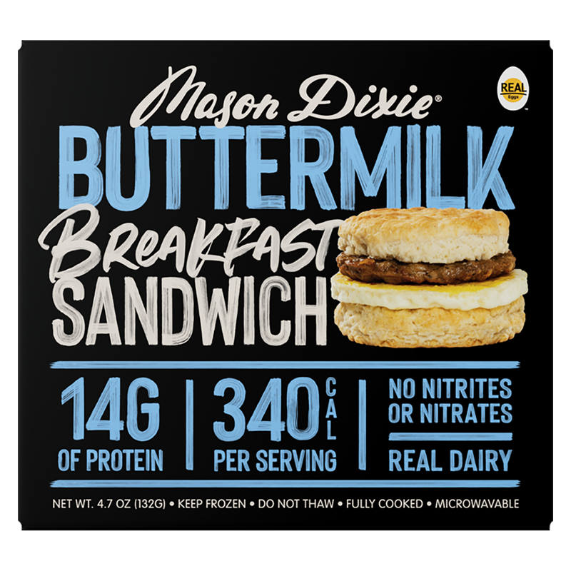 Mason Dixie Foods Single-Serve Buttermilk Breakfast Sandwich 4.7oz