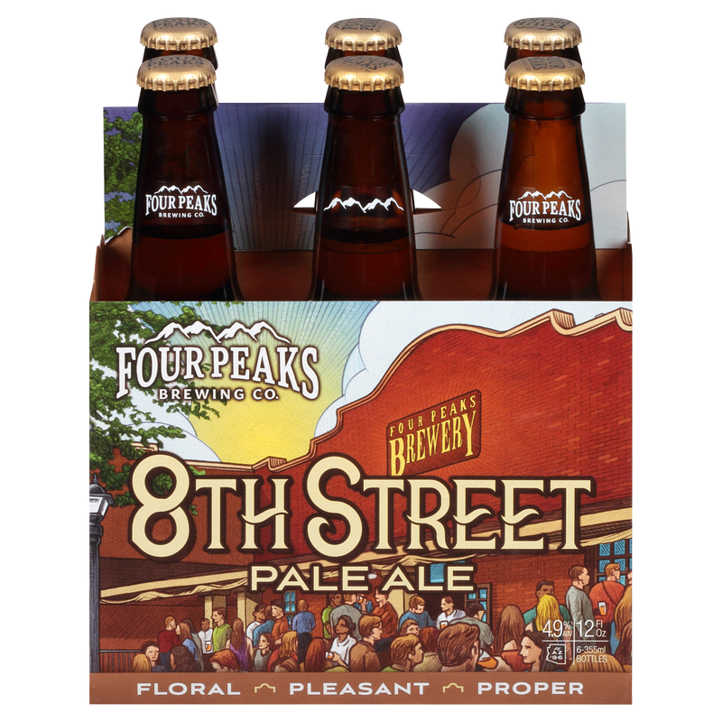 Four Peaks 8th Street Ale 6pk 12oz Btl 4.9% ABV