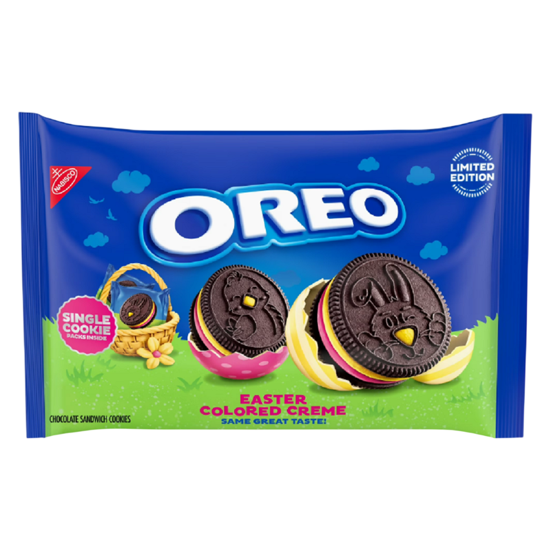 OREO Cottontail Easter Colored Sandwich Cookies, 7.14 oz