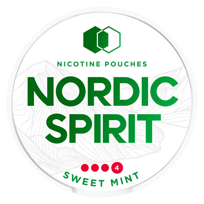Nordic Spirit Nicotine Pouches Sweet Mint (11mg), 20pcs