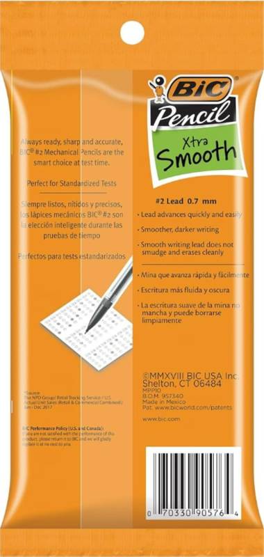 Bic Xtra-Life Mechanical Pencils, 10pk