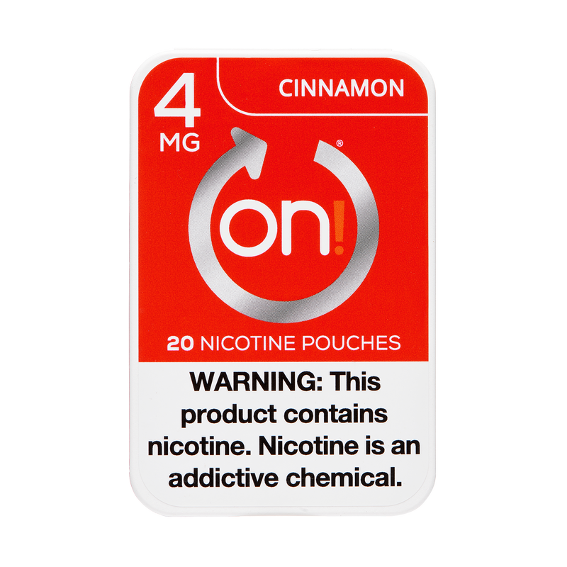 On! Cinnamon Nicotine Pouches 4mg