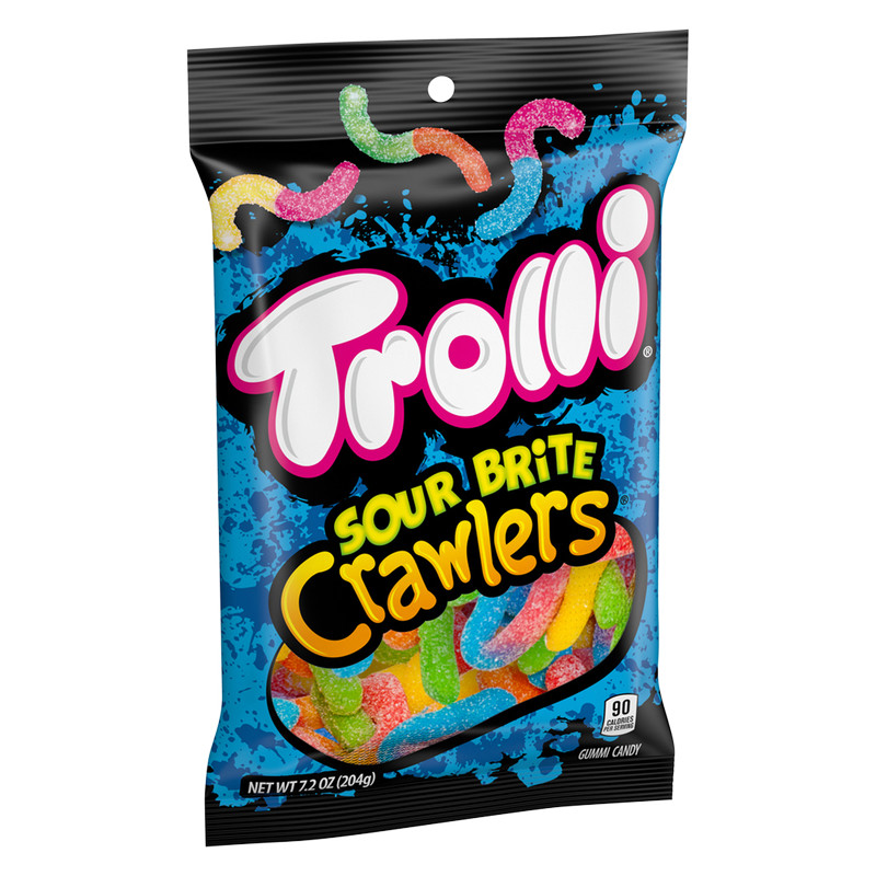 Trolli Sour Brite Crawlers Gummy Candy 7.2oz
