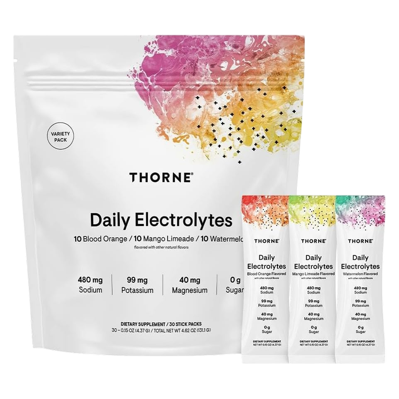 Thorne Daily Electrolytes, 30 Stick, Variety Pack