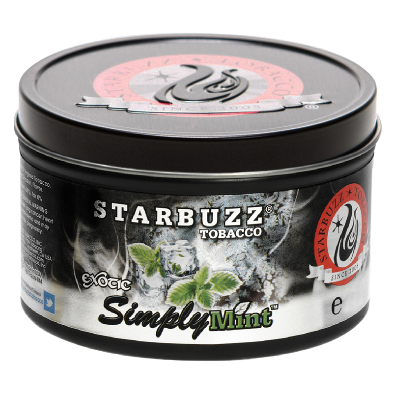 Starbuzz Simply Mint Shisha Tobacco 250g