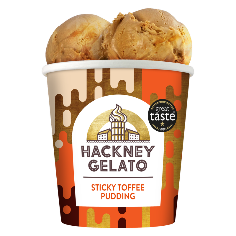 Hackney Gelato Sticky Toffee Pudding, 460ml