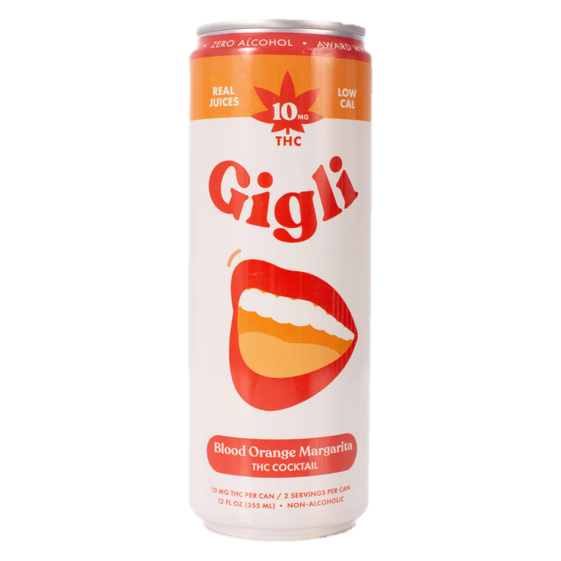 Gigli 10mg THC Blood Orange Margarita 4pk 12oz Can- XL