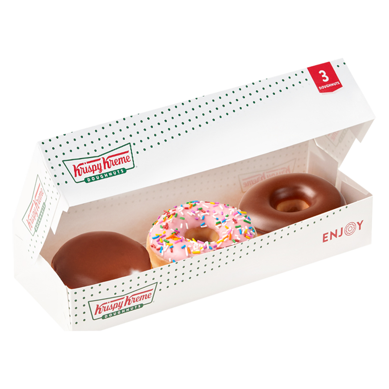 Krispy Kreme Classic Assorted 3-Pack