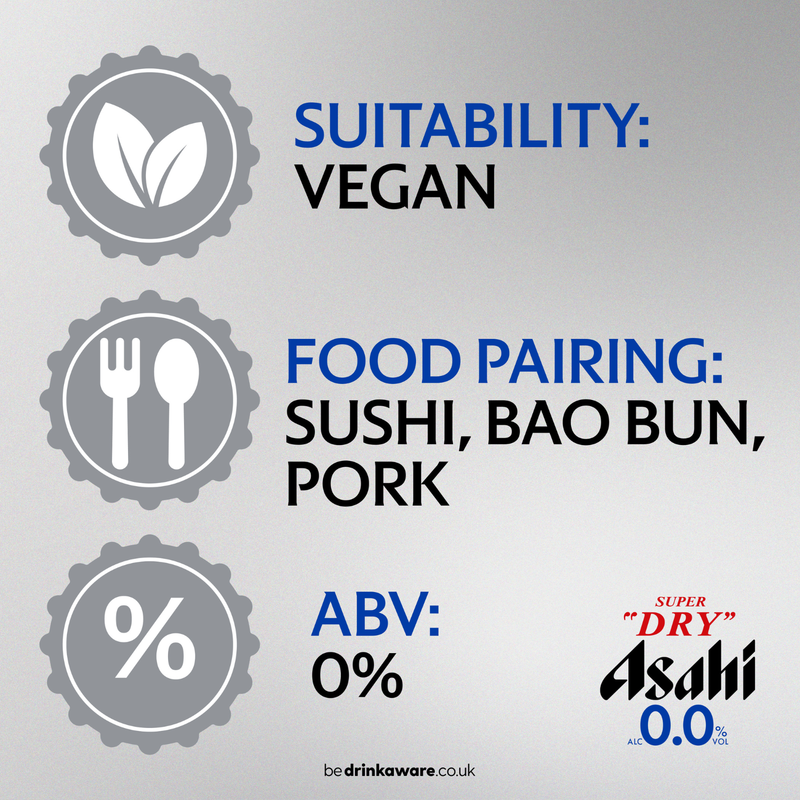 Asahi Super Dry 0.0% Alcohol Free, 4 x 330ml