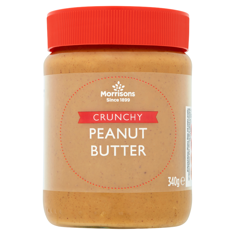 Morrisons Crunchy Peanut Butter, 340g