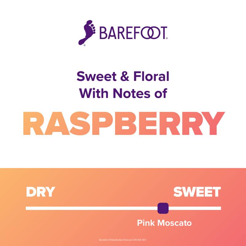 Barefoot Pink Moscato 1.5L