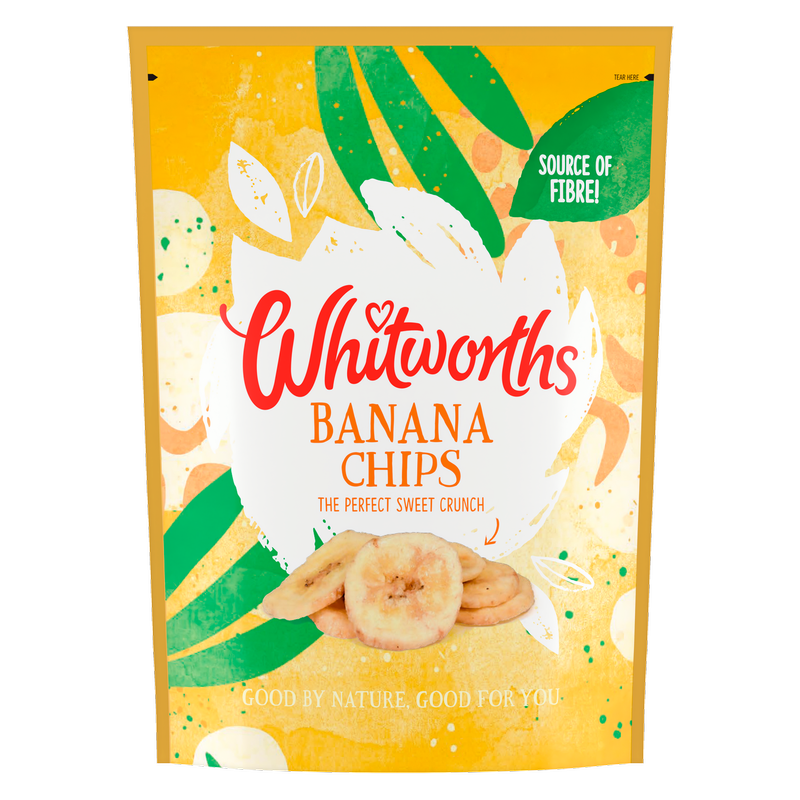 Whitworths Banana Chips, 150g