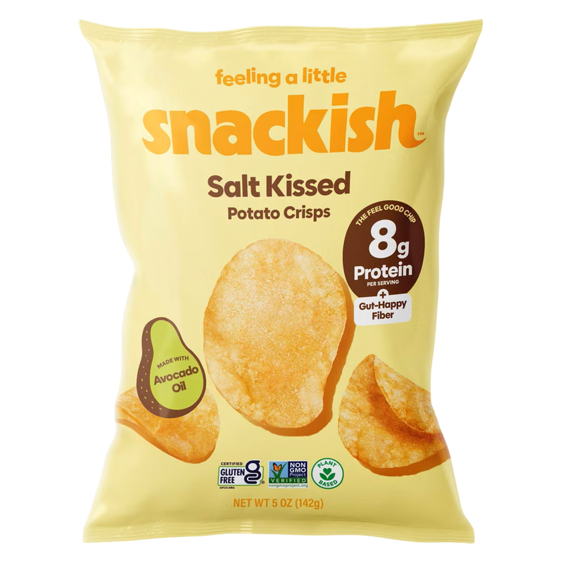 Snackish Salt Kissed Potato Crisps, 5 OZ