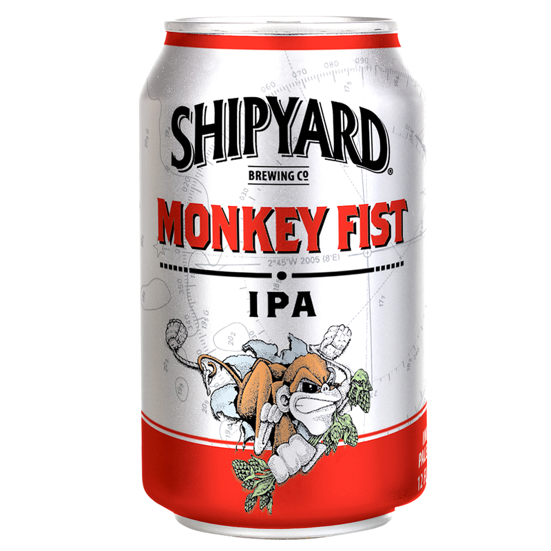 Shipyard Brewing Monkey Fist IPA 6pk 12oz Can