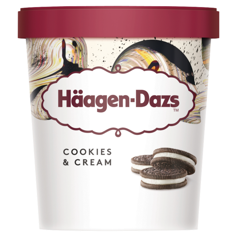 Haagen-Dazs Cookies & Cream, 460ml