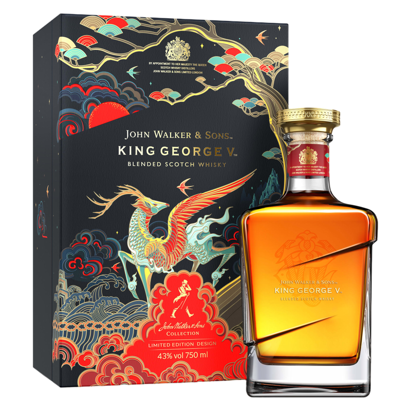 John Walker & Sons King George V Blended Scotch Whisky, Limited Edition 2021 Lunar New Year, 750 mL