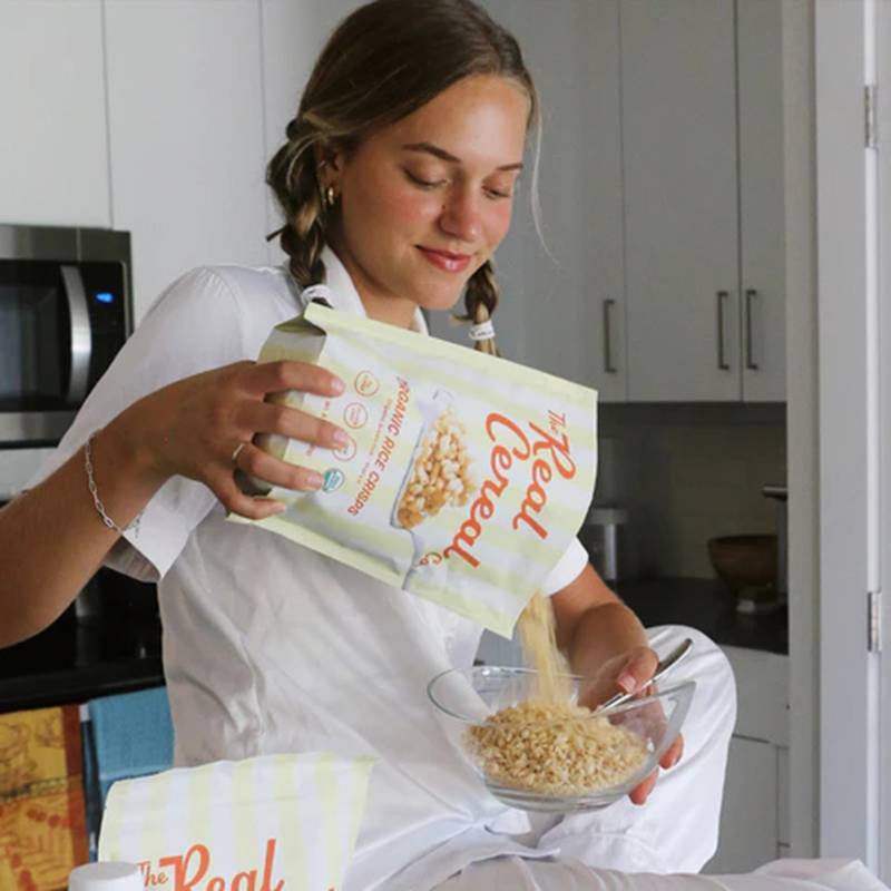 The Real Cereal Organic Rice Crisp Cereal, 8.4oz.