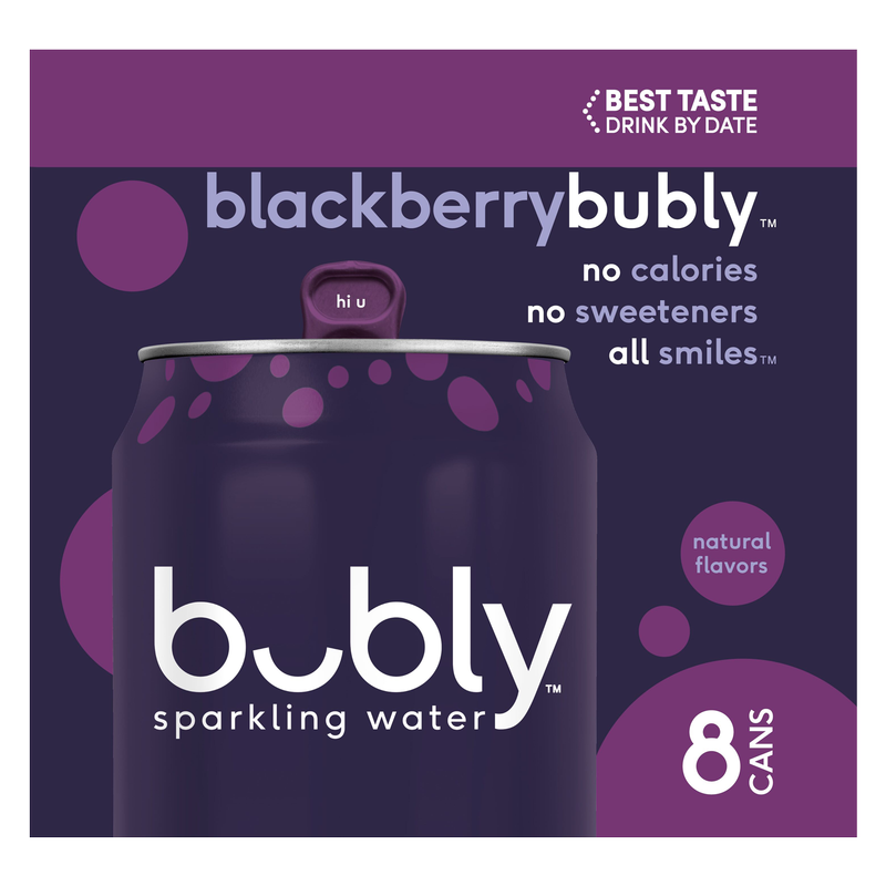 Bubly Blackberry 8pk 12oz Can