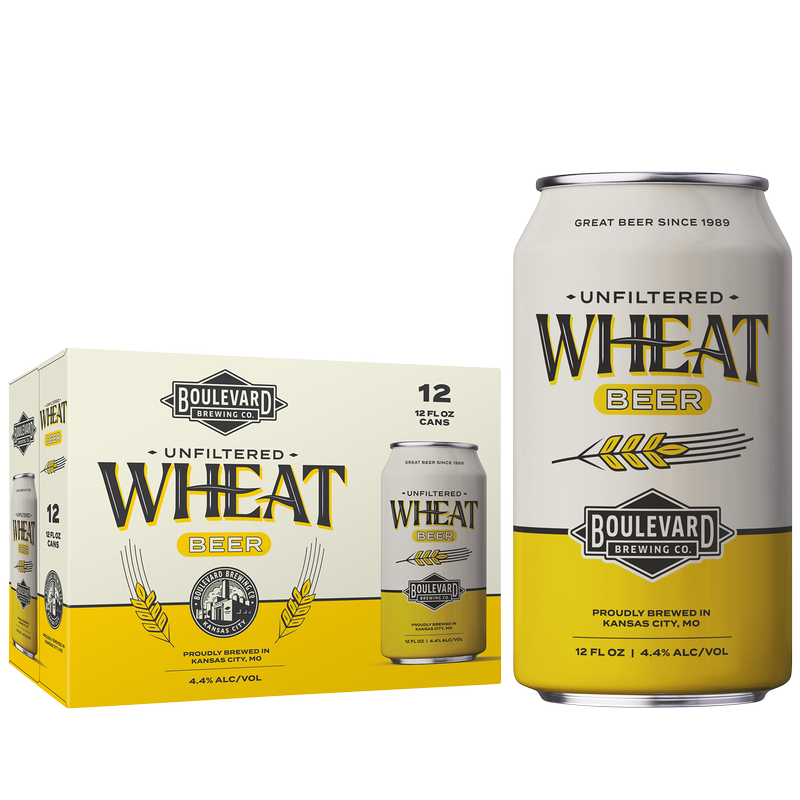 Boulevard Brewing Unfiltered American Wheat Ale 12pk 12oz Can