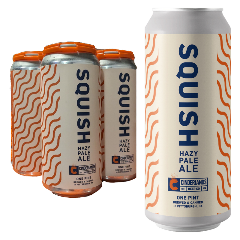 Cinderlands Squish Hazy Pale Ale 4pk 16oz Cans 5.5% ABV