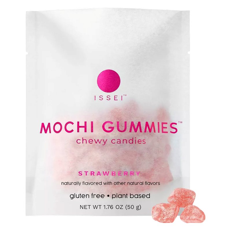 Issei Strawbery Mochi Gummies, 1.76 oz