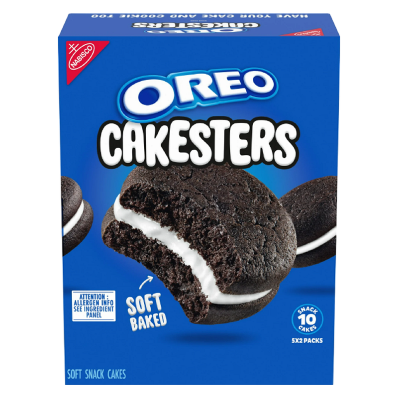 Oreo Cakesters Chocolate, 10.1 oz