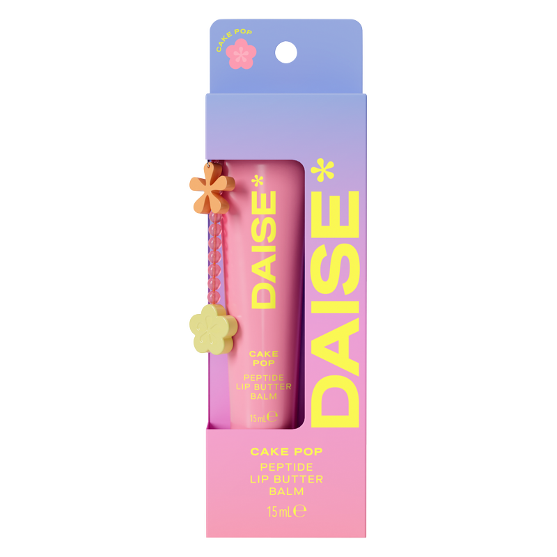 Daise Peptide Lip Butter Balm Cake Pop, 15ml
