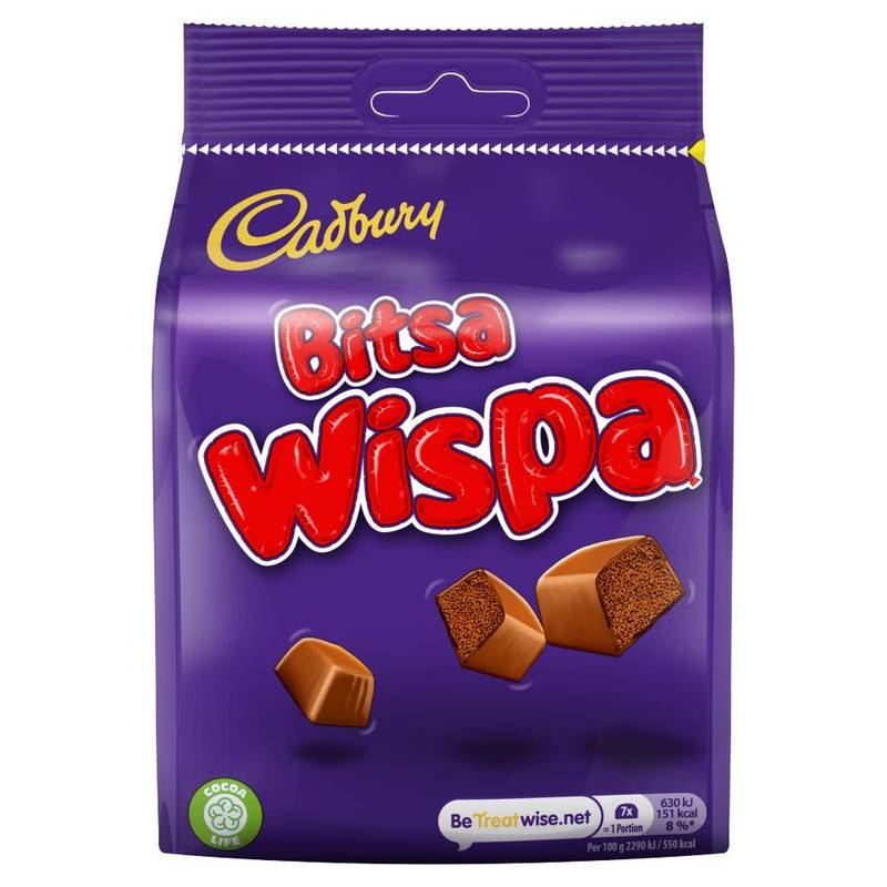 Cadbury Bitsa Wispa, 110g