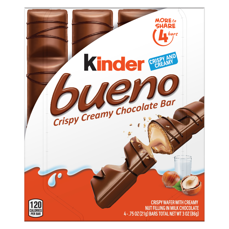 Kinder Bueno Crispy Wafer, 3oz 4ct
