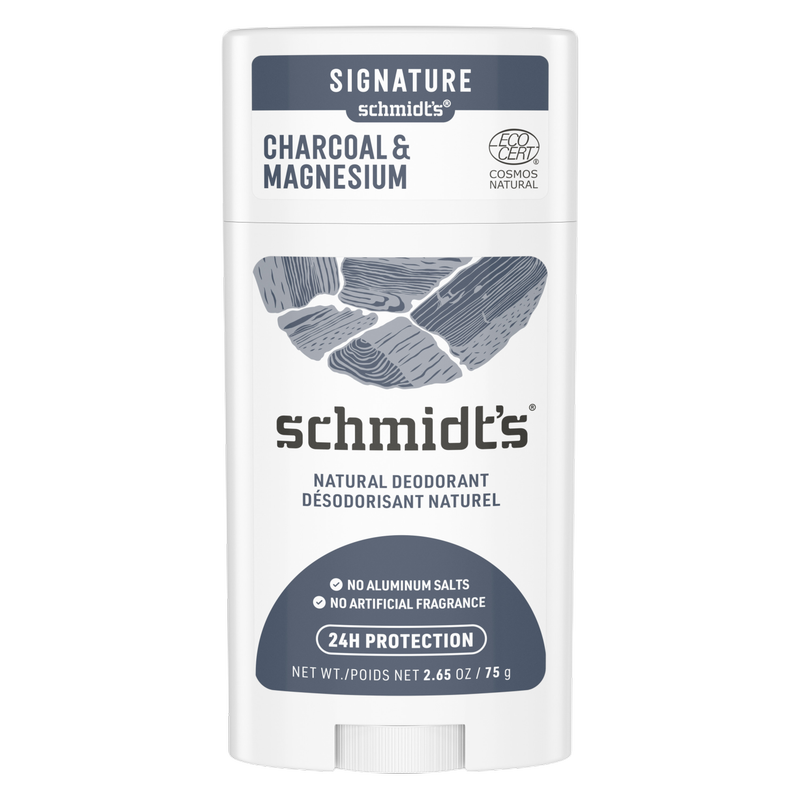 Schmidt's Charcoal & Magnesium Deodorant Stick 2.65oz