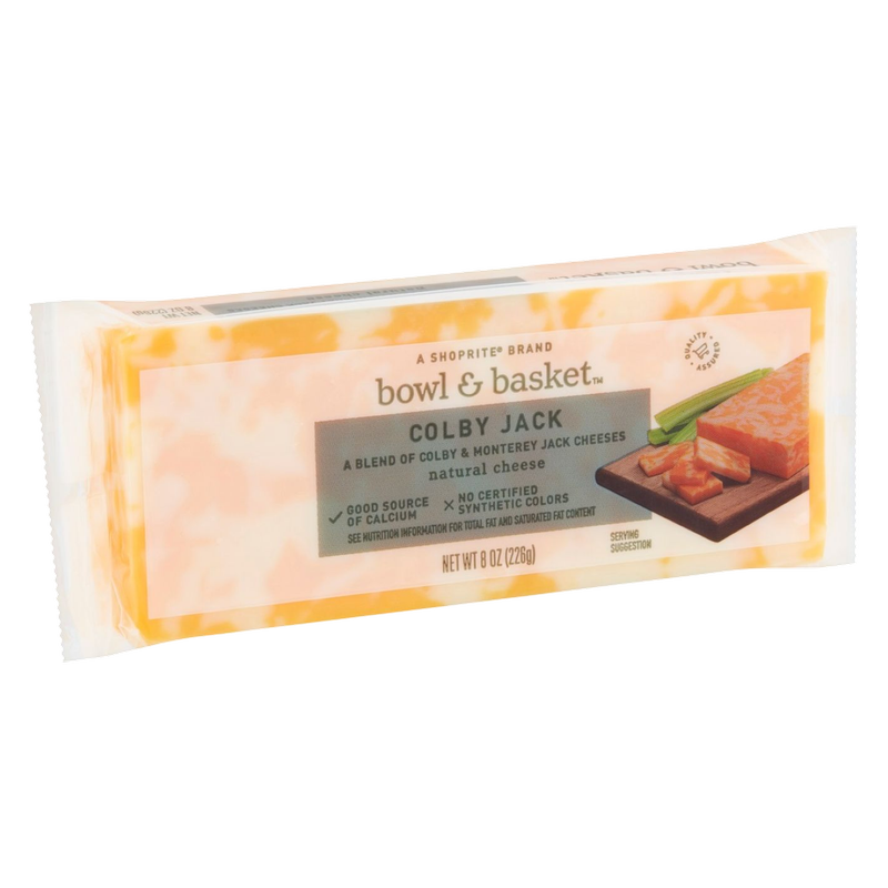 Bowl & Basket Colby Jack Cheese Block - 8oz