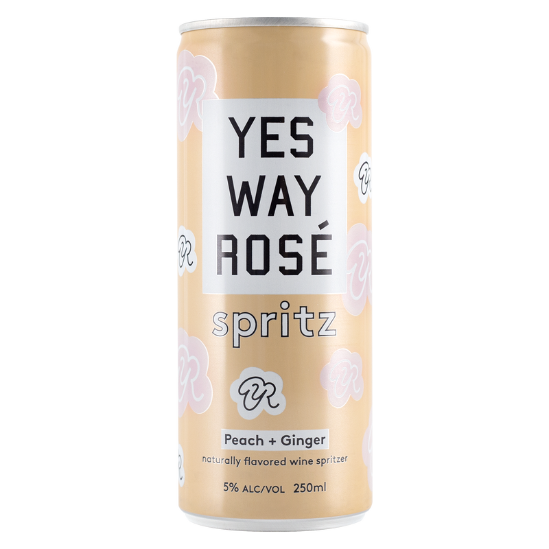 Yes Way Rose Peach & Ginger Spritz 4PK 5% ABV