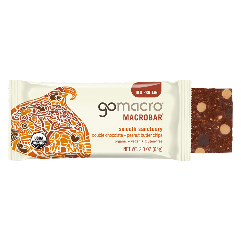 GoMacro Double Chocolate Peanut Butter Bar 2.3oz